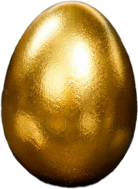 Goldenes Osterei